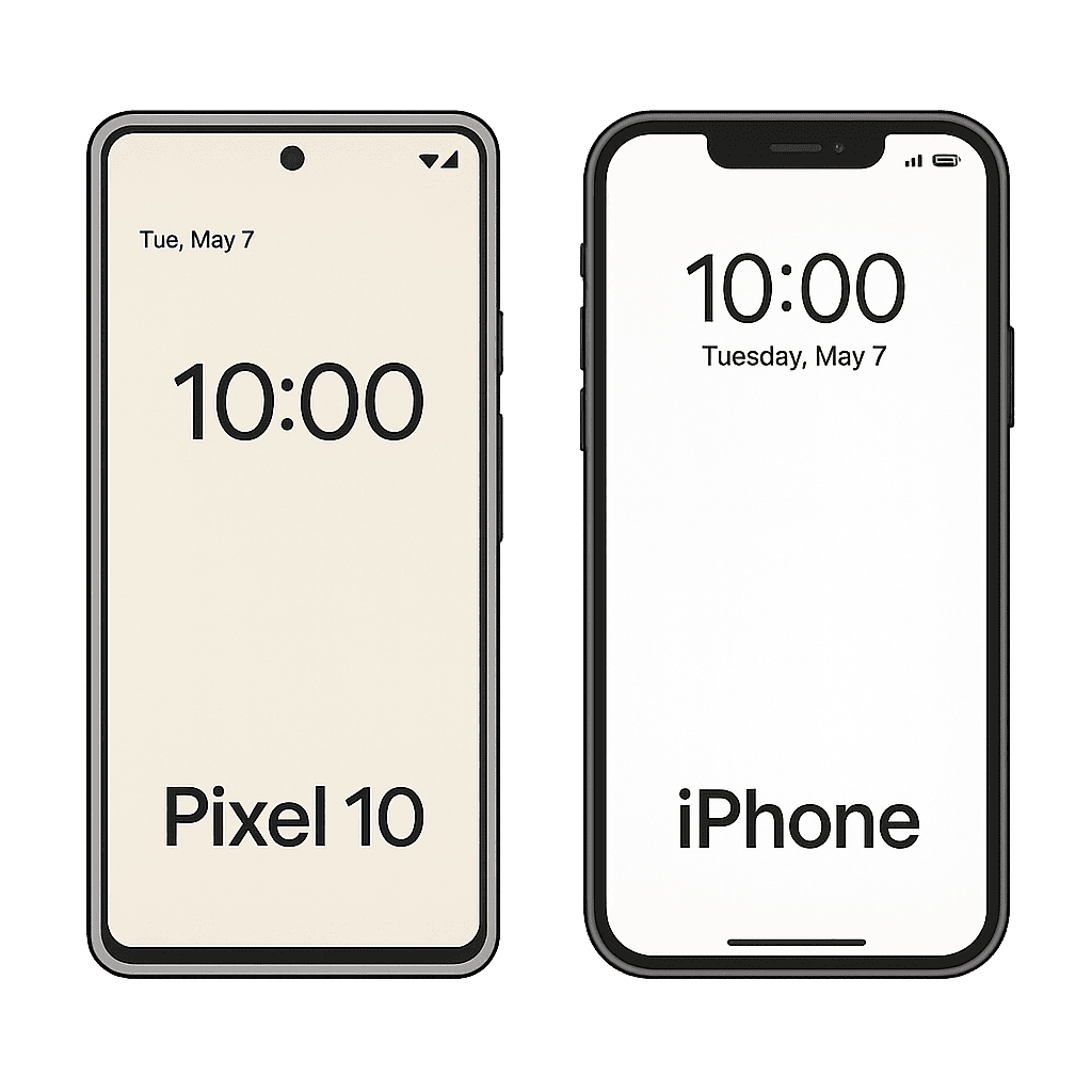 iPhone AirDrop to Google Pixel 10